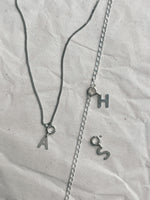 CC'24 - Fijne ketting & Letter (Zilver of Verguld)